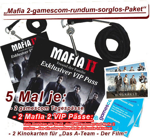 Mafia 2 gamescom rundum sorglos Paket